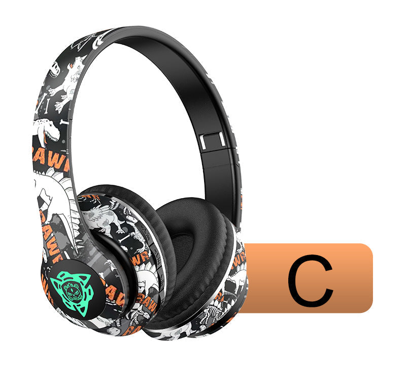 NNEDSZ Wireless Bluetooth Headphones - Stylish Over-Ear Design with Long Battery Life, Hi-Fi Sound, and Universal Compatibility (colour C)