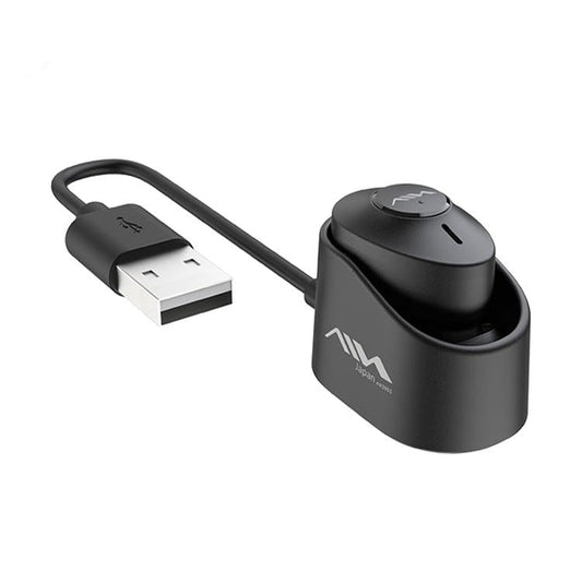 NNEDSZ Wireless Bluetooth Earphone With Charging Box - Single - Black